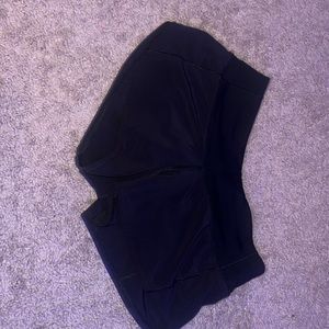 Black LuluLemon sped up shorts